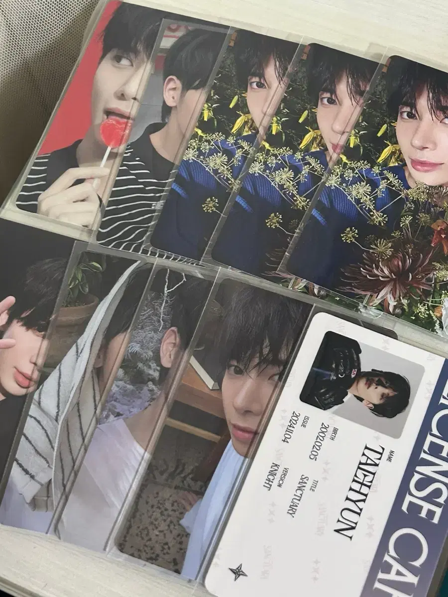 Sanctuary taehyun photocard in bulk