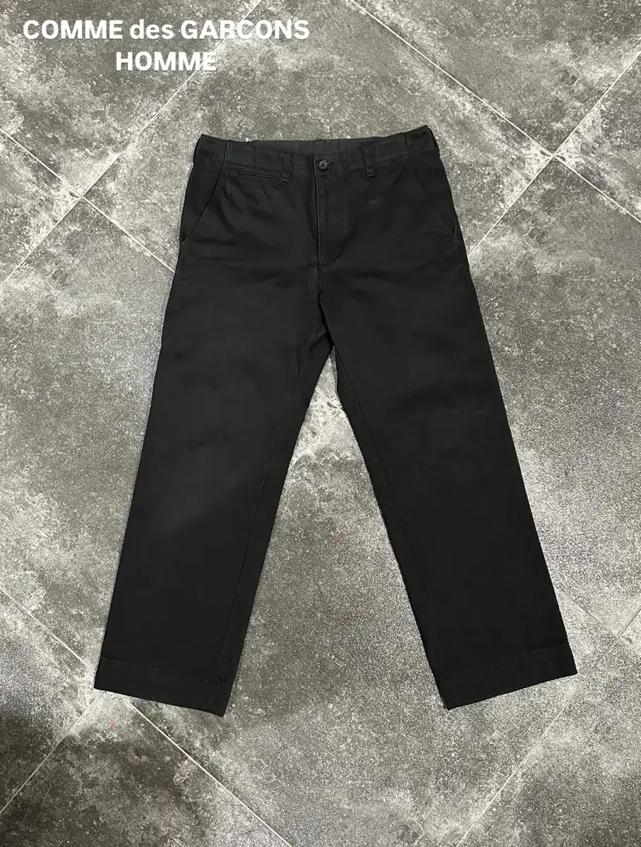 Comme des Garçons Song Homme cotton trousers