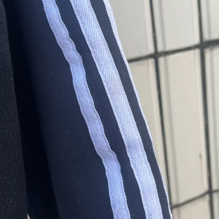 아디다스 파이어버드 빅로고 반집업 져지 Adidas