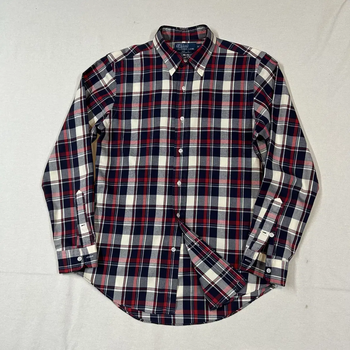 M) Polo Ralph Lauren Classic Check Shirt Custom Fit