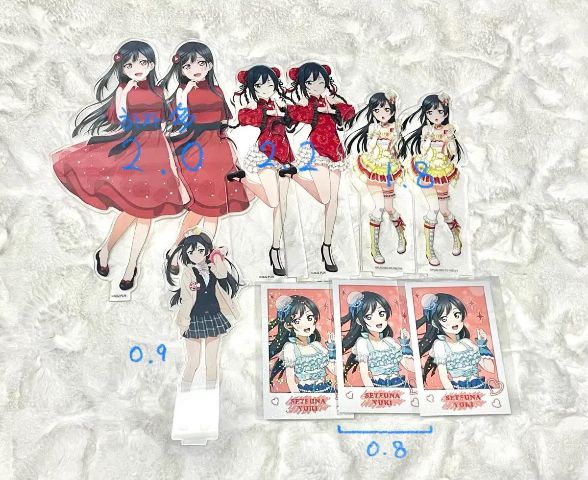 Love Live Nijidon Yukisetsuna Acrylic Stand Cheki WTS