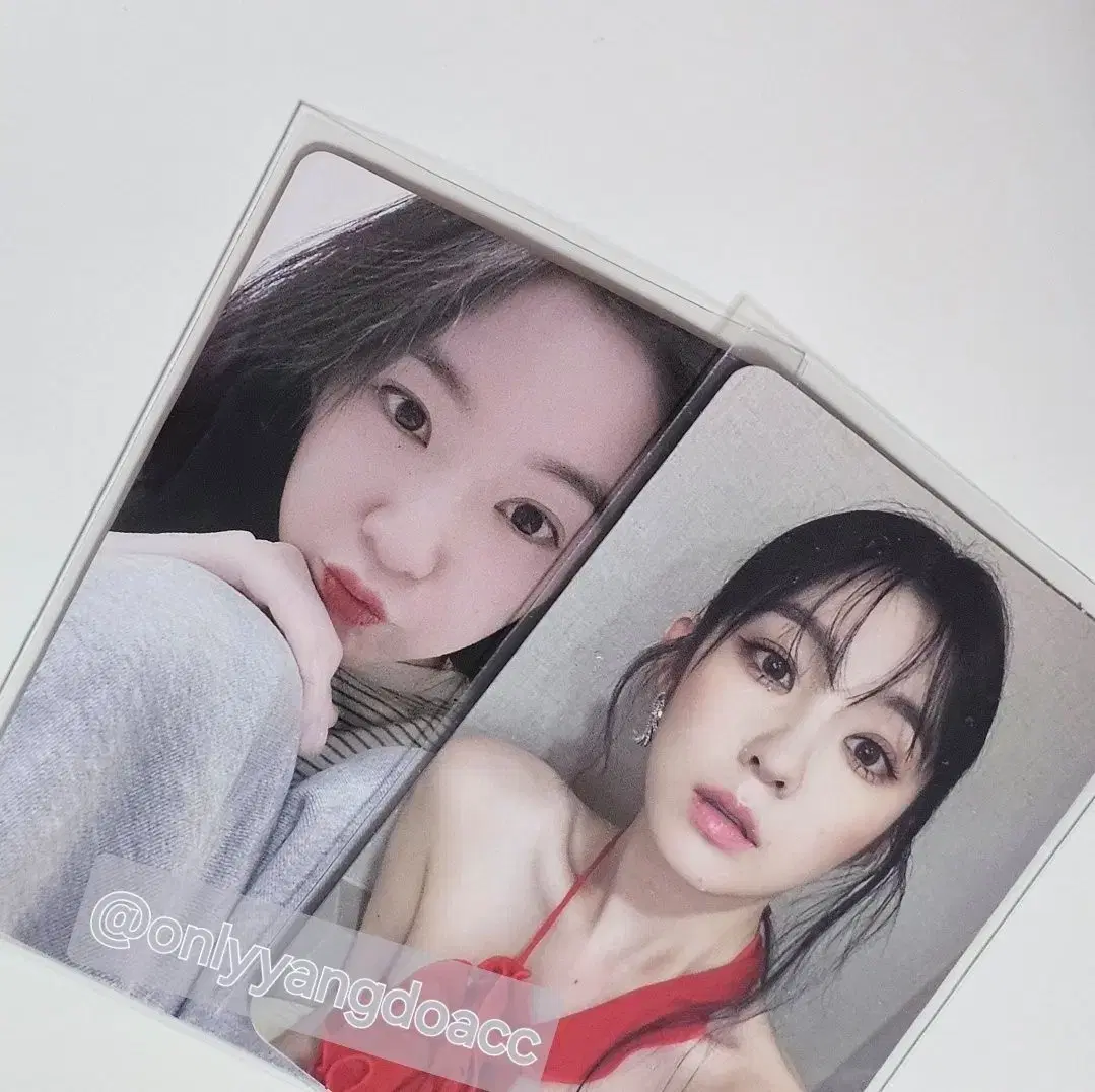 Yizhiyu Chilkil photobook unreleased photocard photocard irene Red Velvet