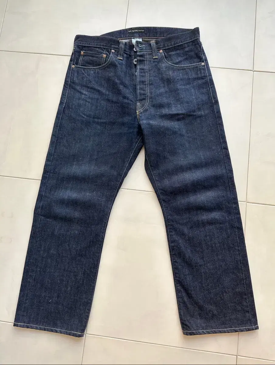 WRATH 001 First Edition One Wash Selvedge Denim Pants 32