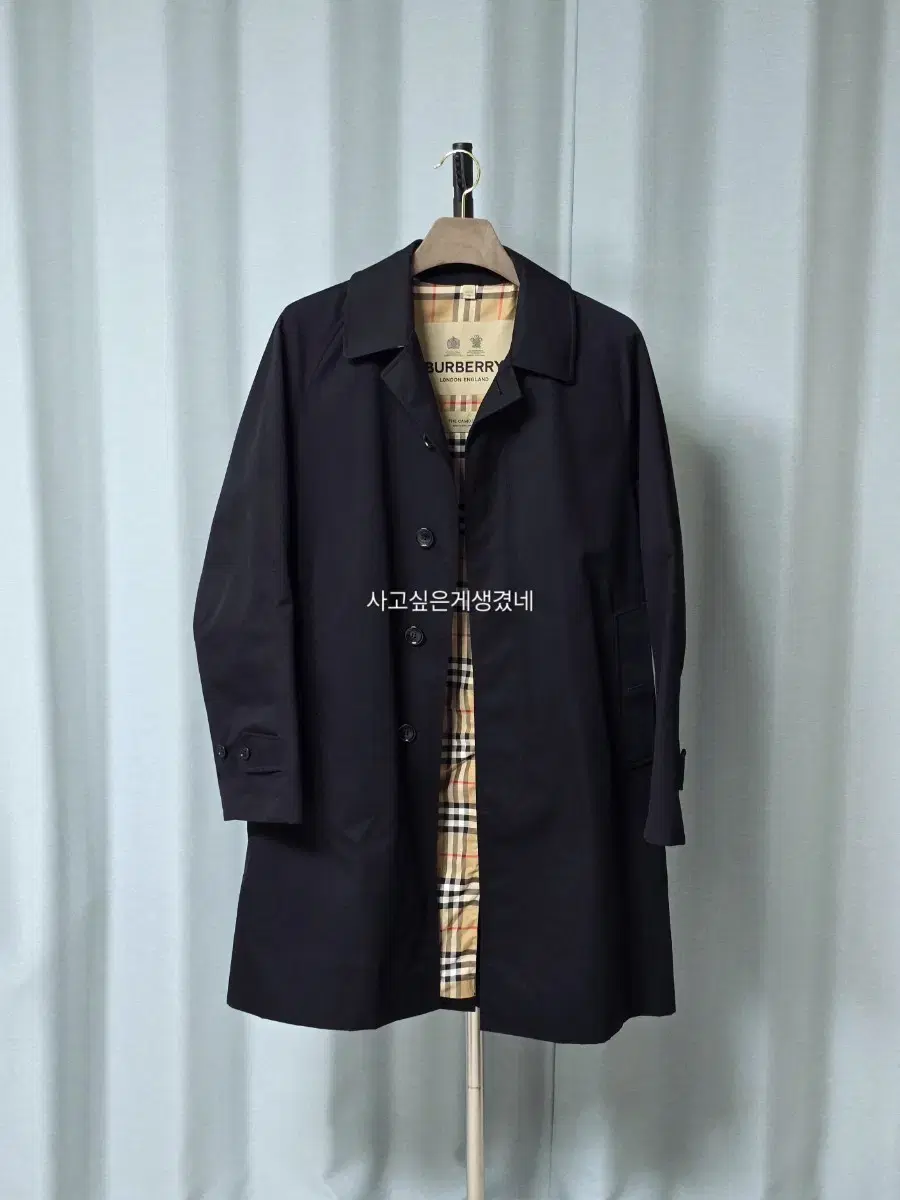 48)Burberry Camden Heritage Car Coat Mid-length