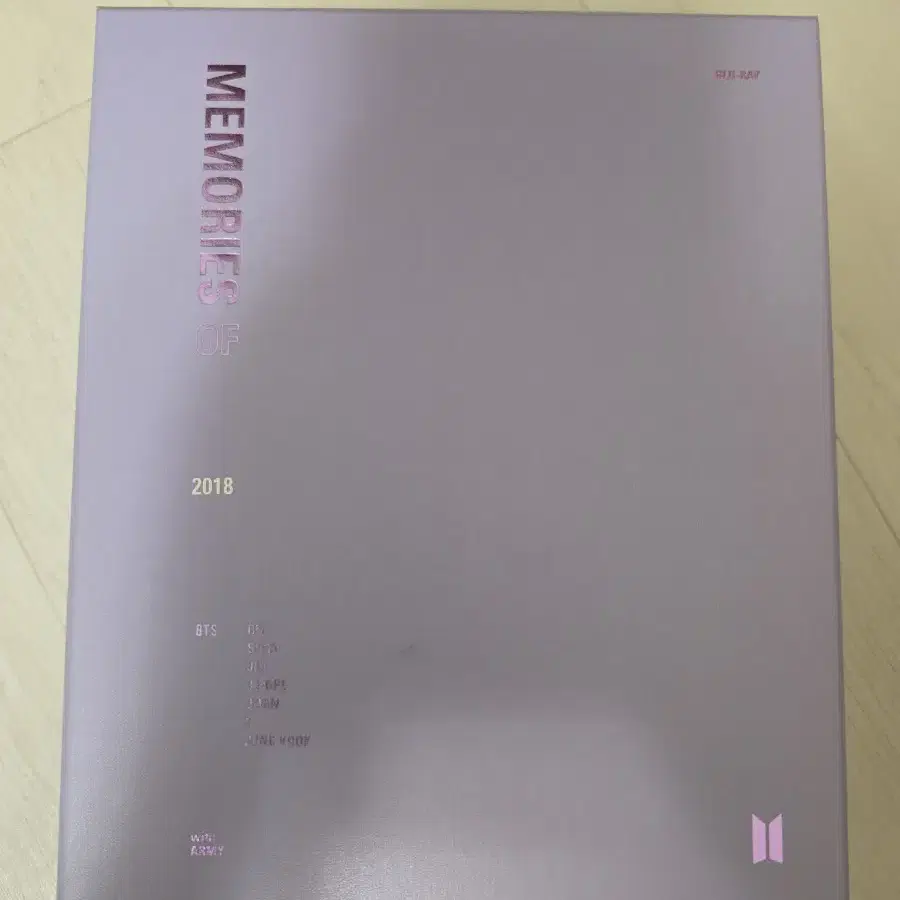 방탄소년단 bts 2018 메모리즈 블루레이 블레 디비디 dvd