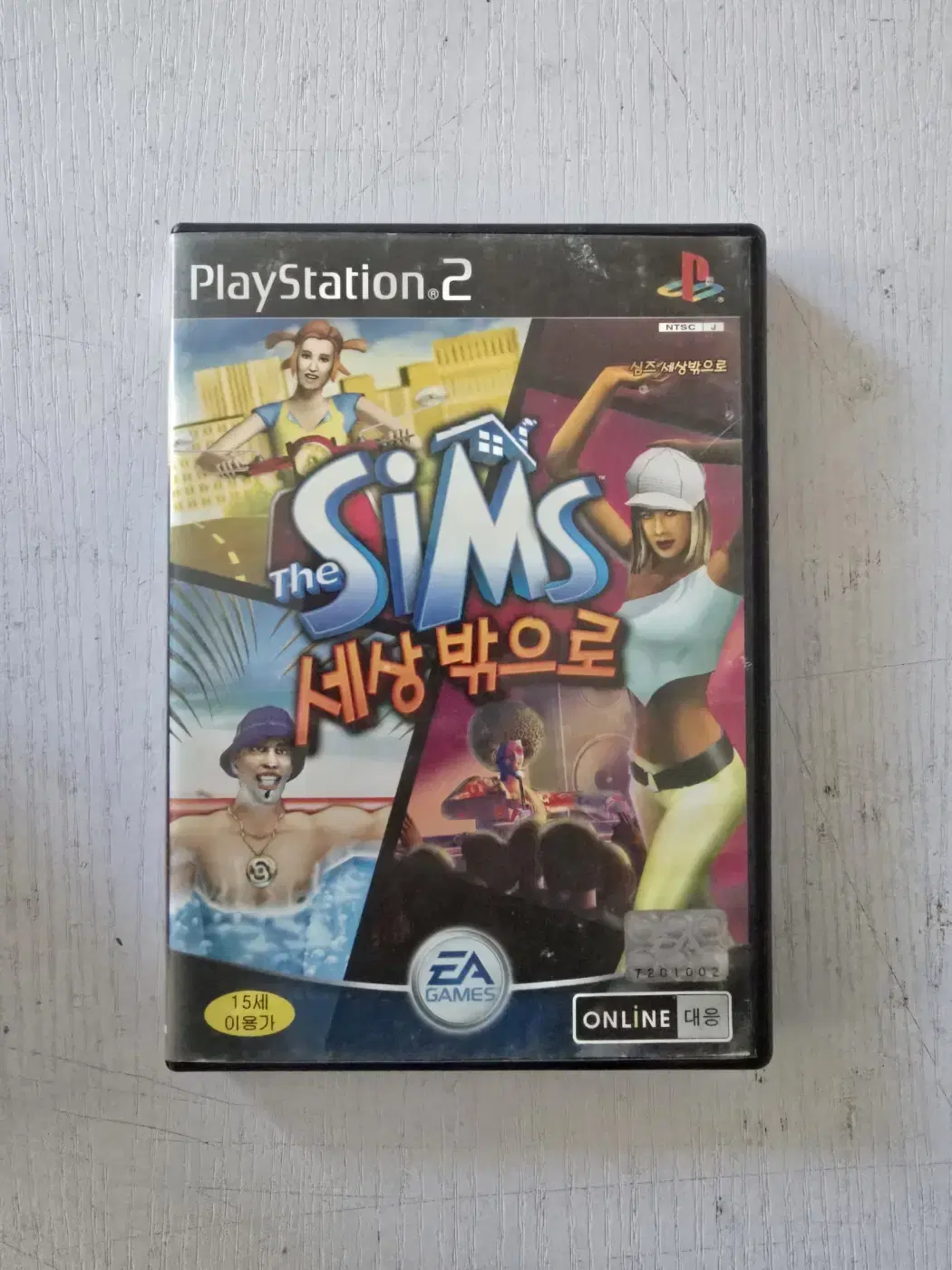 ps2/플스2 심즈 세상밖으로