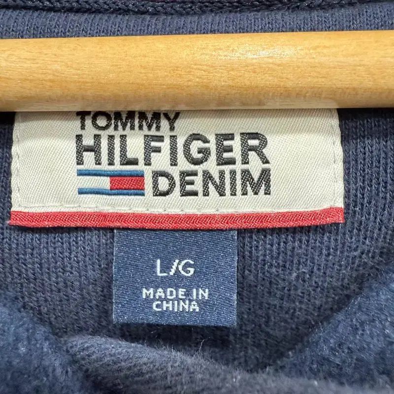 [ TOMMY HILFIGER ] 타미 기모 후드티 [L/G]