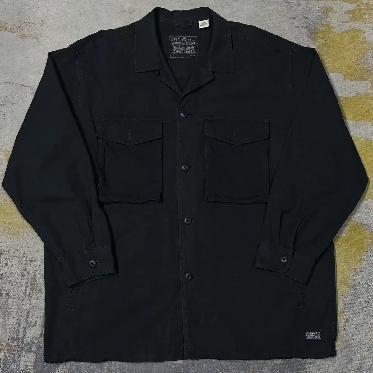 Levi's Unique Black Overshirt Jacket