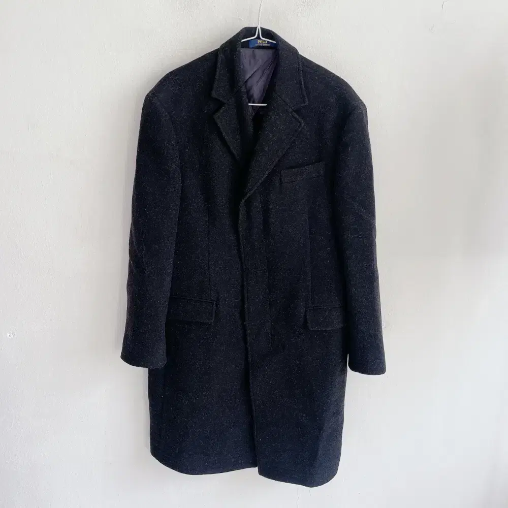 Men100) Polo Coat