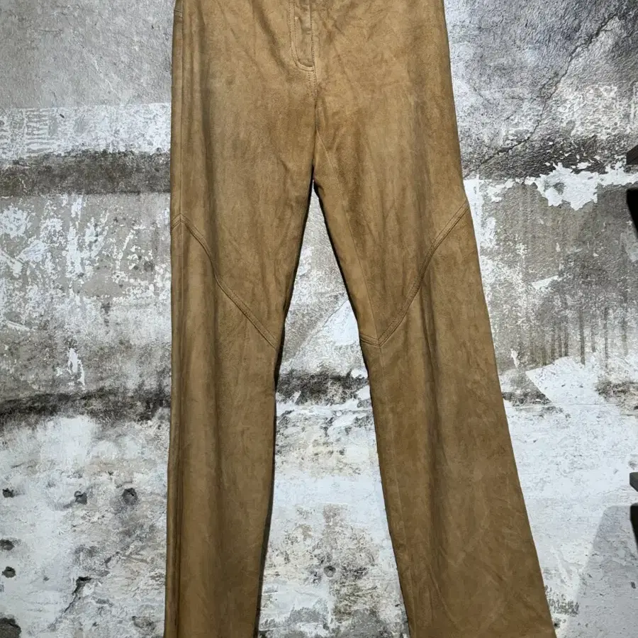 DKNY Sheep Skin Boot-Cut Pants