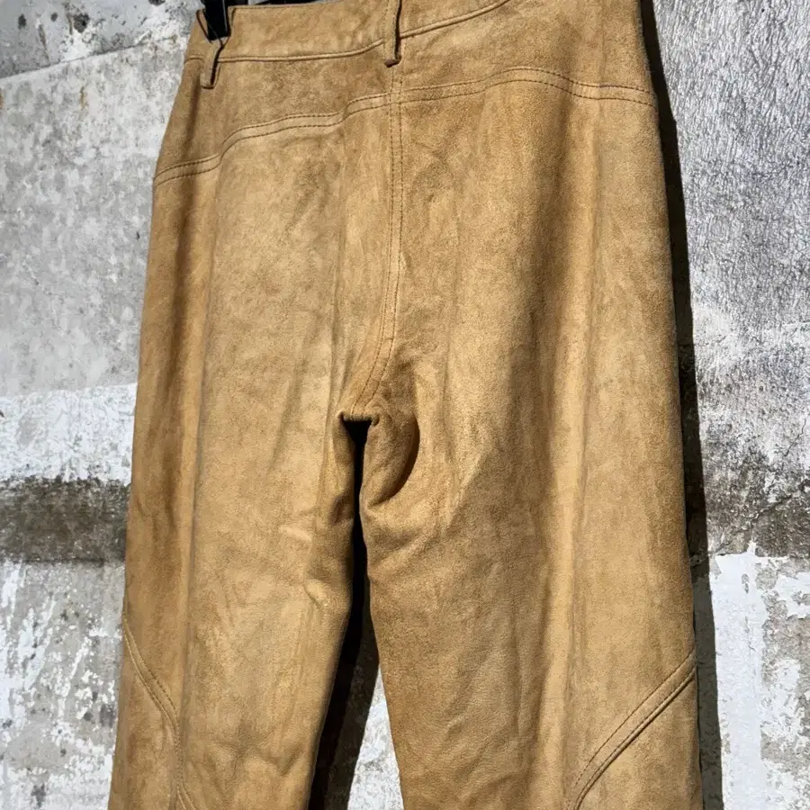 DKNY Sheep Skin Boot-Cut Pants