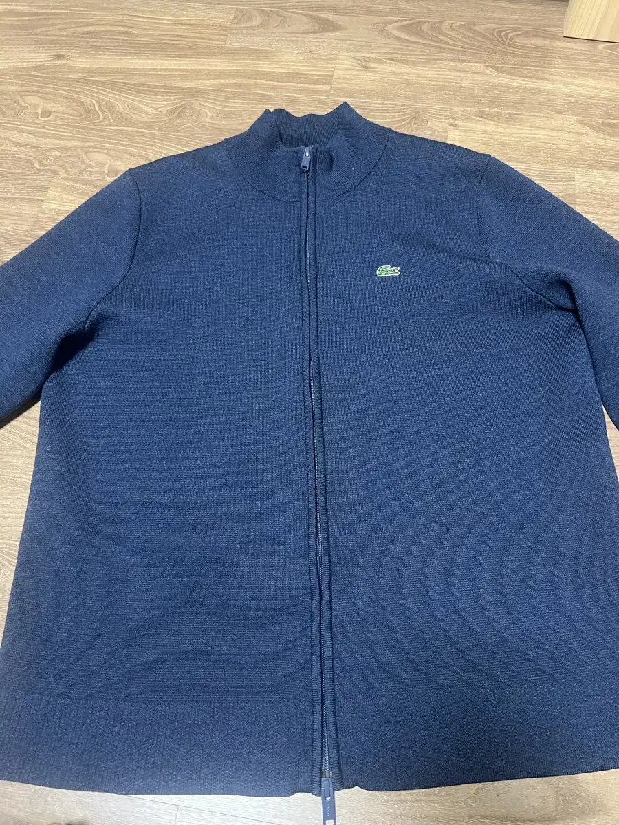 Lacoste Two-Way Zip-up Knit Navy XL