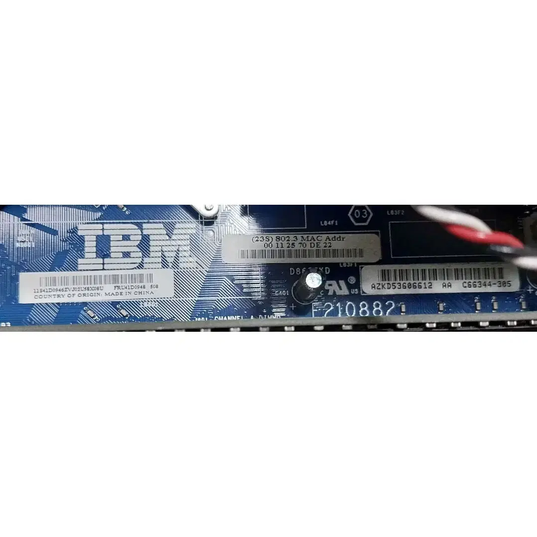 DOS 부팅! IBM 478타입 인텔 865G 보드!