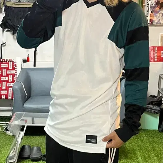 아디다스 이퀍먼트 져지 롱슬리브 Adidas