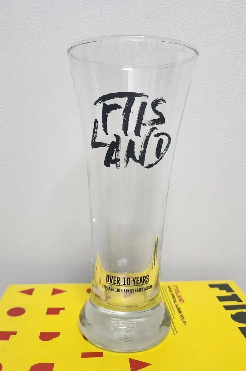 FTISLAND 10th anniversary 'Island Time Pocha' MD glass cup is sold