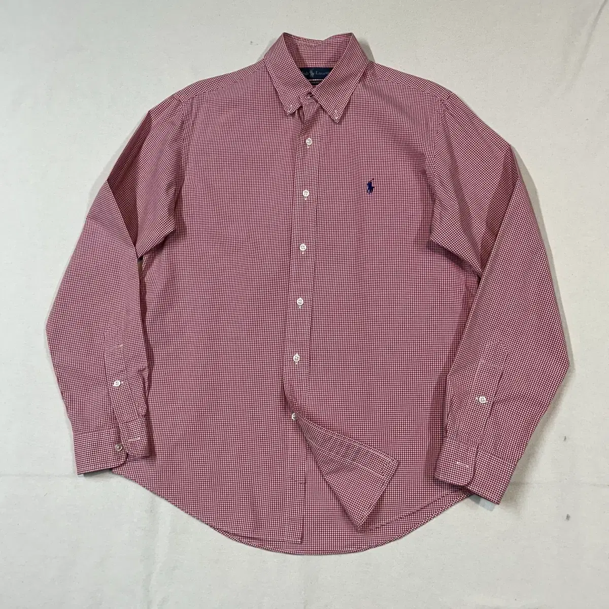 M) Polo Ralph Lauren Classic Check Shirt Custom Fit