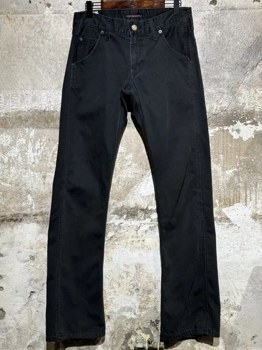 BLUE WAY Boot-Cut Cotton Pants