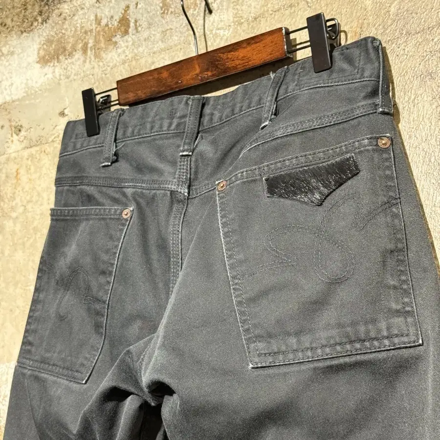 BLUE WAY Boot-Cut Cotton Pants