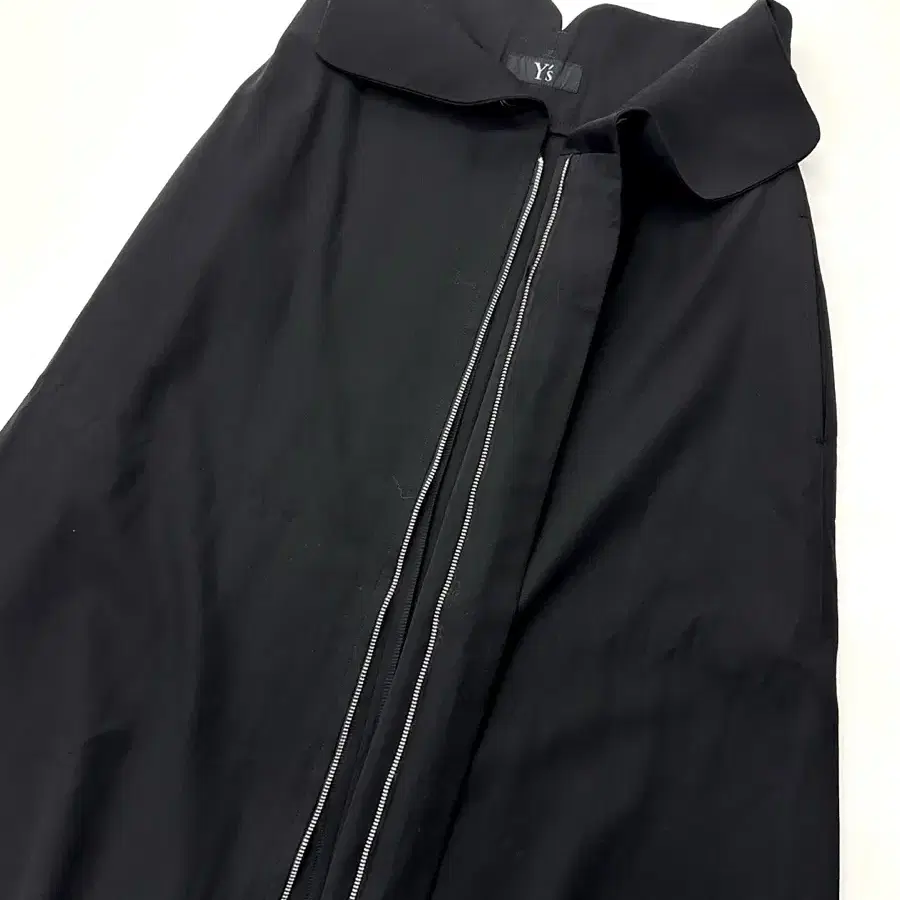 Yohji yamamoto 요지 야마모토 지퍼 블랙 롱스커트