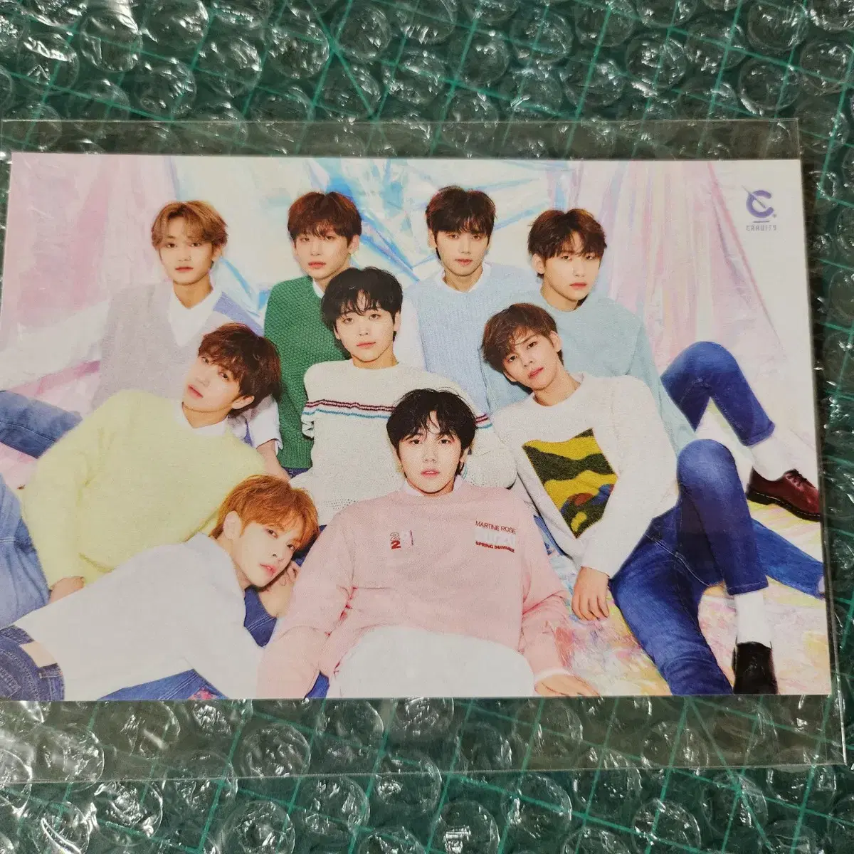 Cravity Debut Written by sign signature postcard Wts by jungmo minhee hyeongjun Sungmin