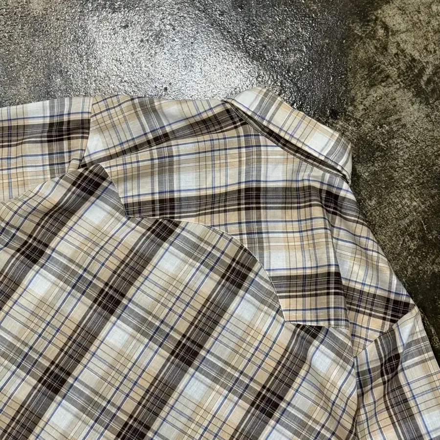 70s Levis WhiteTab Check Western Shirt