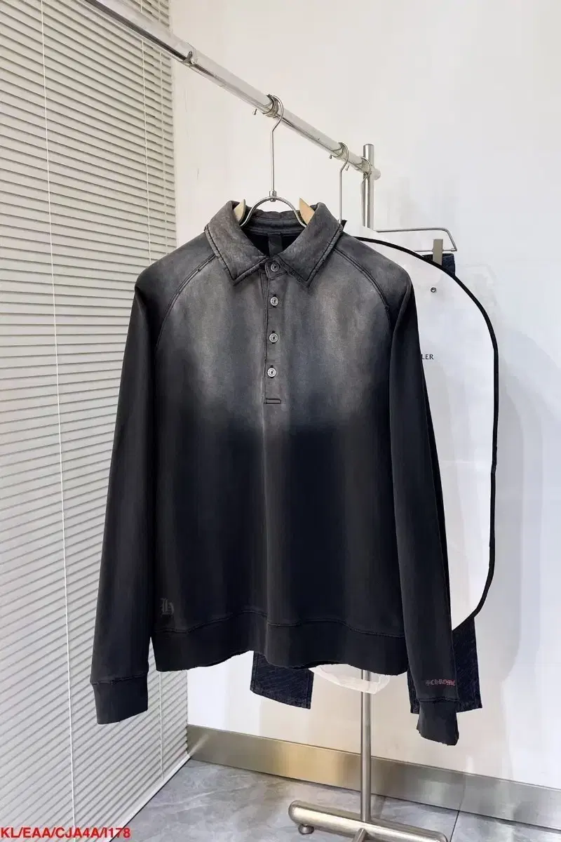 Chrome Hearts Black Denim Shirt