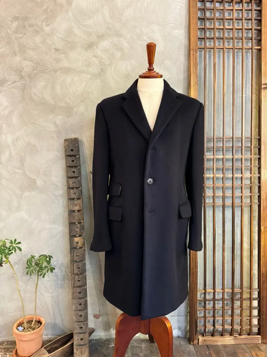 Belle Vest Cashmere Coat for Men100