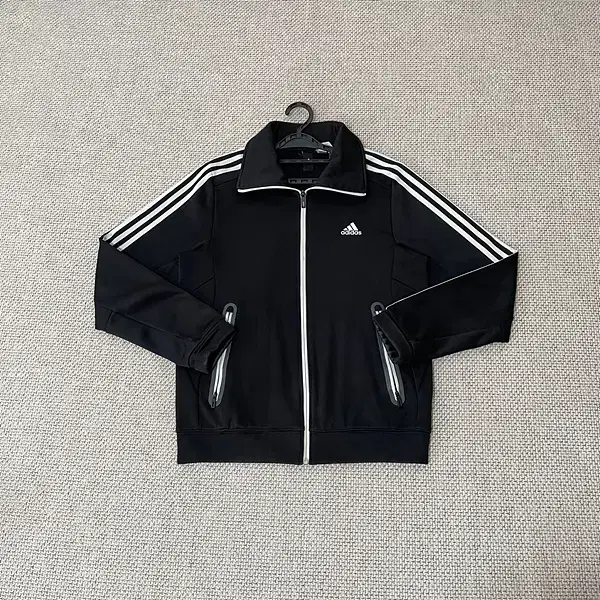 L Adidas Tracktop Brushed Jersey Jacket N.6374