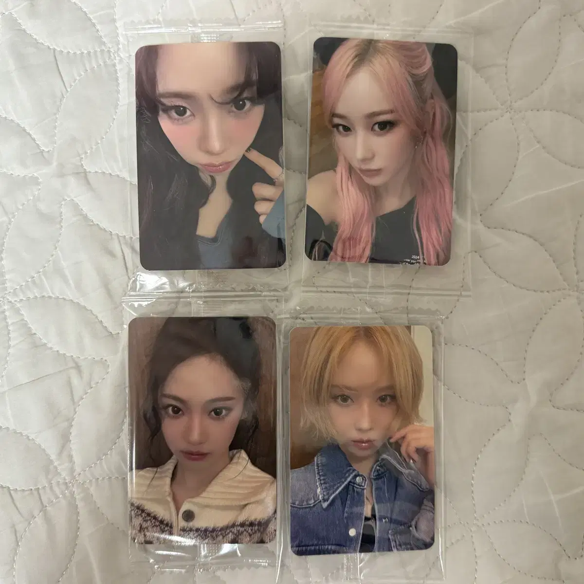 aespa aespa whiplash whiplash ktown4u fansign unreleased photocard set