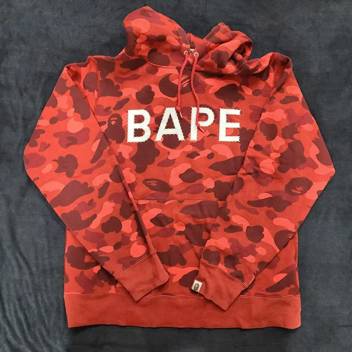 Vape Swarovski Red Camo Pullover Hoodie