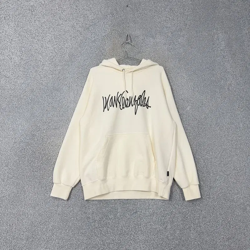 Mark Gonzalez Logo Cream Casual Hoodie M