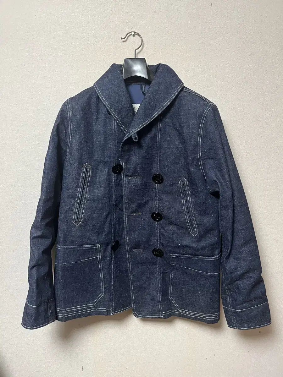 Outstanding Denim Peacoat