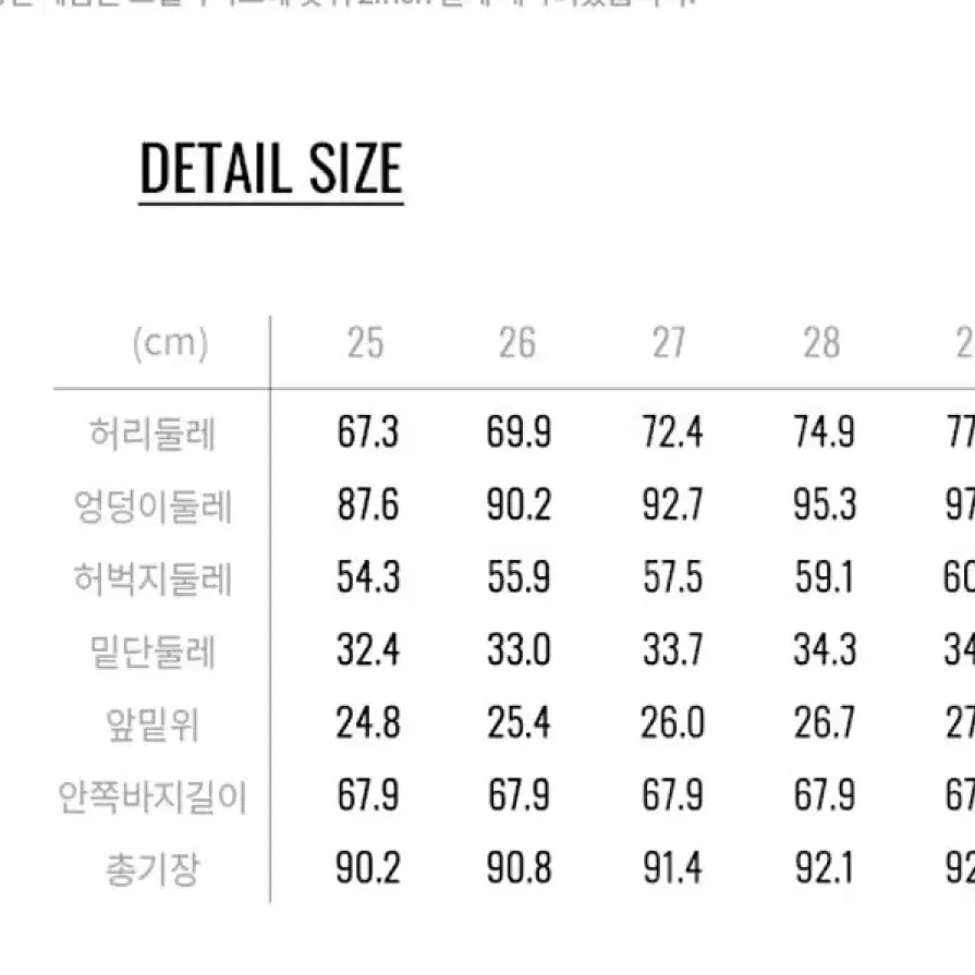 지오다노 청바지 여성 밴딩 슬림 스트레이트 데님(기모)