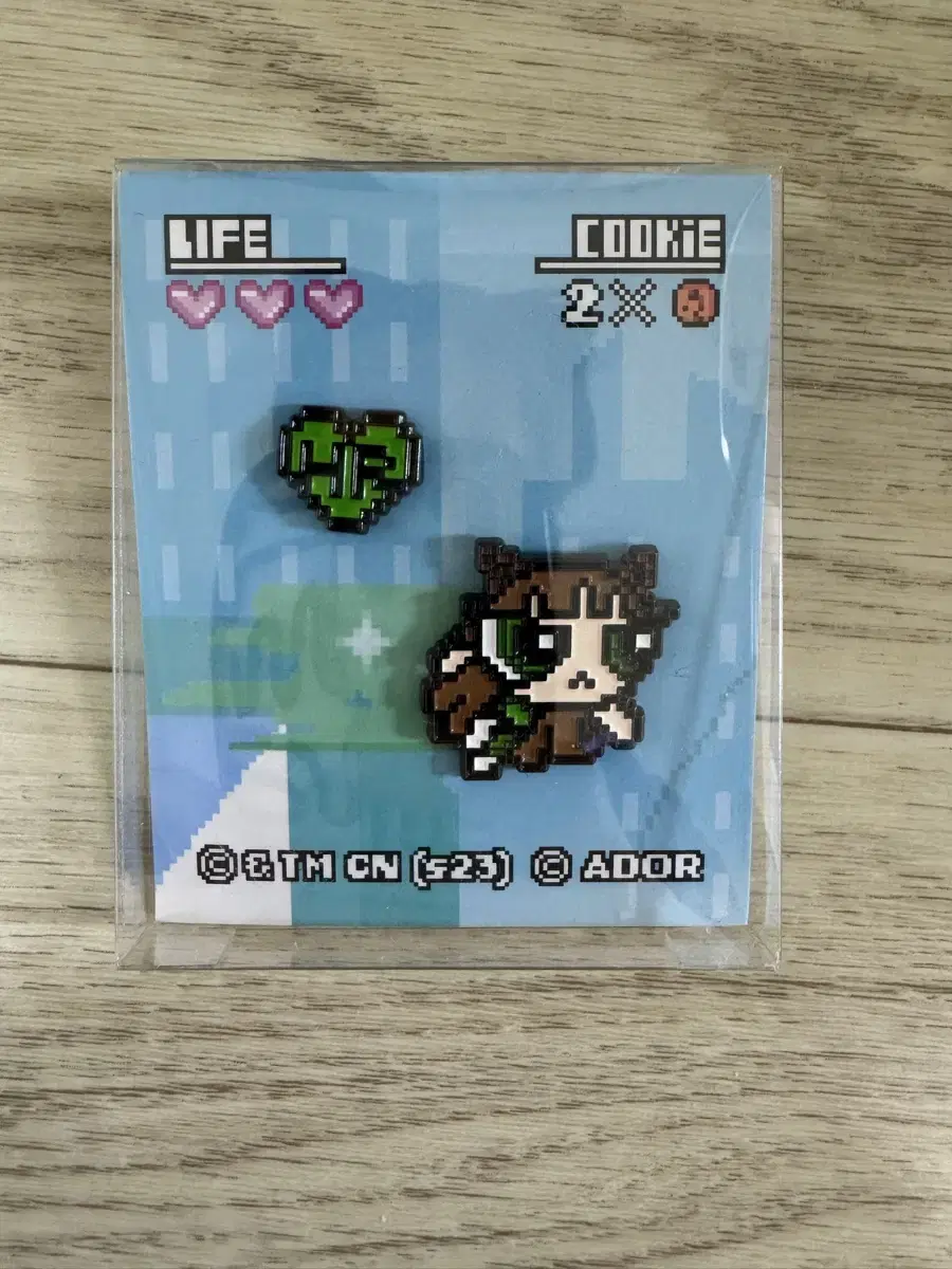 Haerin Powerpuff Girls Metal Pin Badge