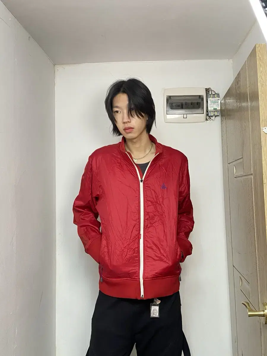 Nike ACG Red Windbreaker M