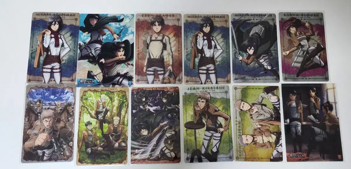 Attack on Titan Clear Card