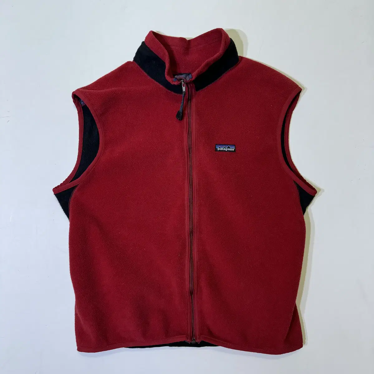 90s usa patagonia hoodie vest (105/kold_3207)