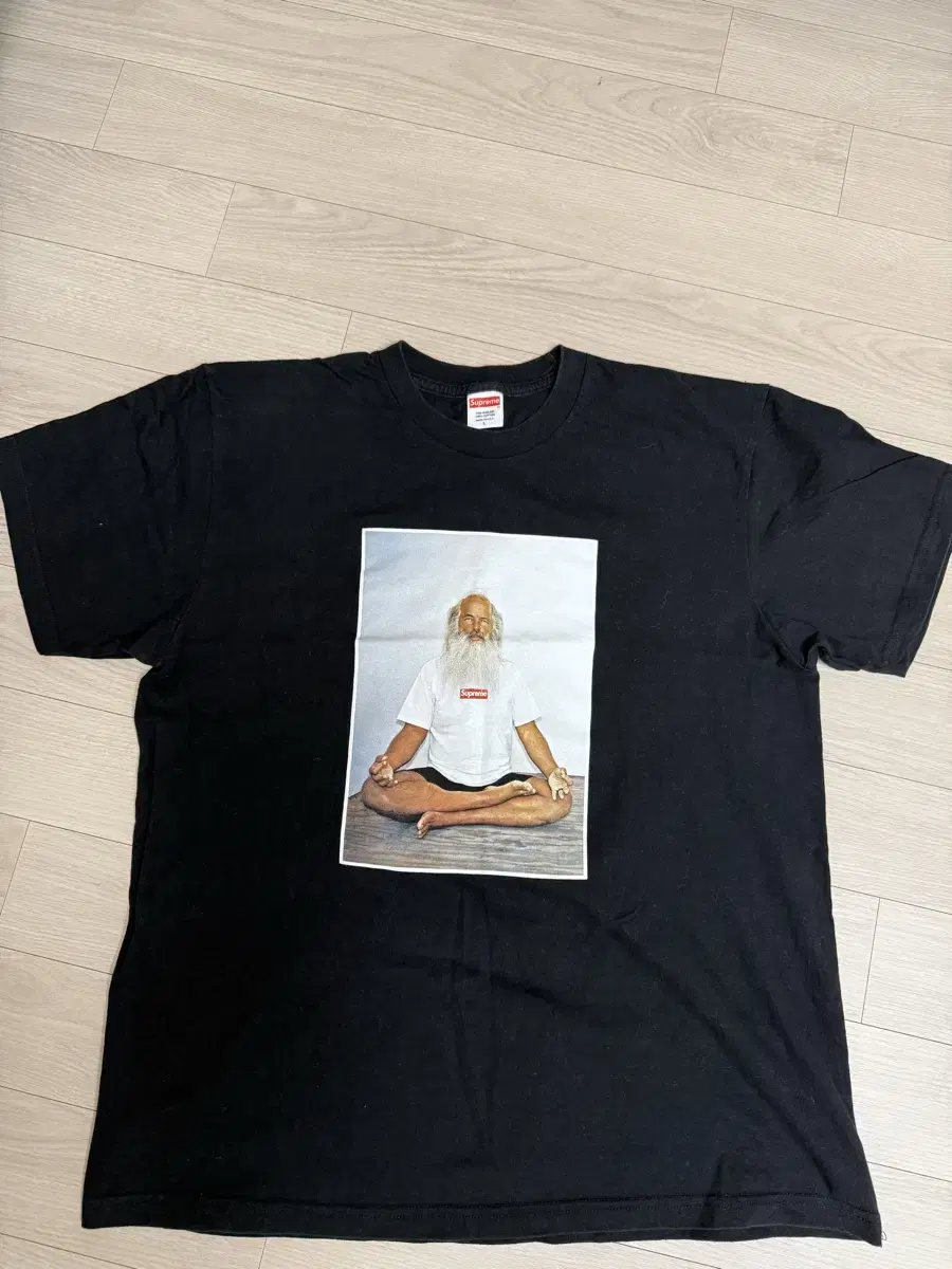 [L] Supreme Rick Rubin T-shirt Black