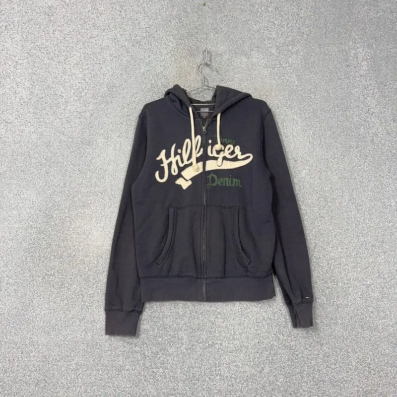 Tommy Hilfiger Vintage Y2K Embroidered Hoodie Zip-up M