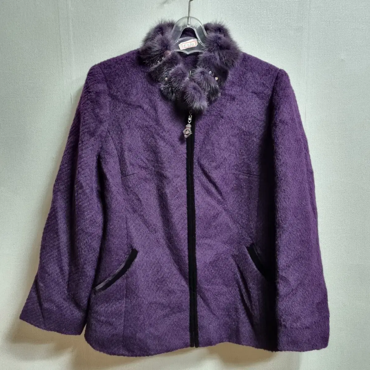 T364 Women's Mink Trimmed Jacket