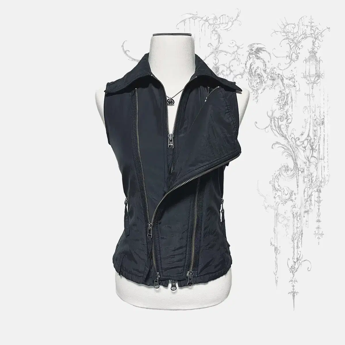 ZIP DETAIL VEST