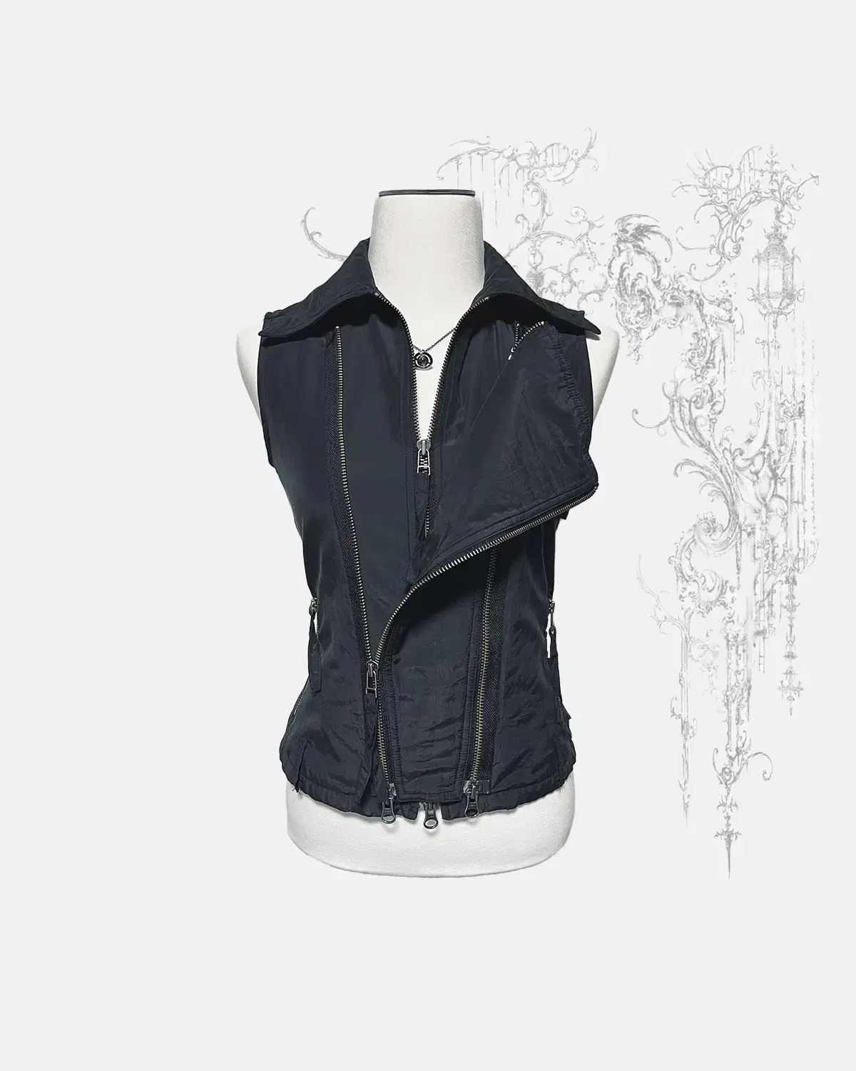 ZIP DETAIL VEST