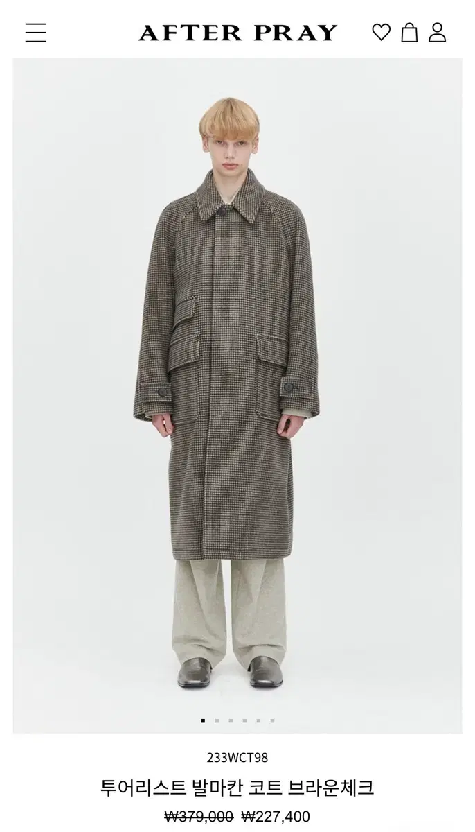 Afterpray Balmacan Coat