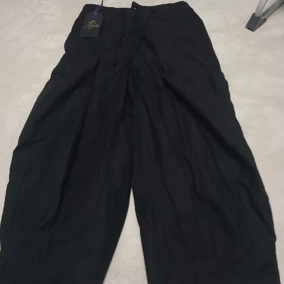 [M] Needles HD Puttyg Pants Black