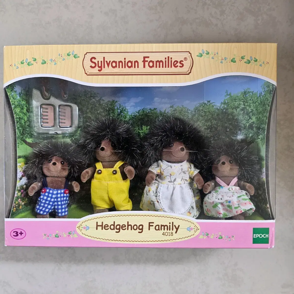 Sylvanian 4018 Hedgehogs Unsealed