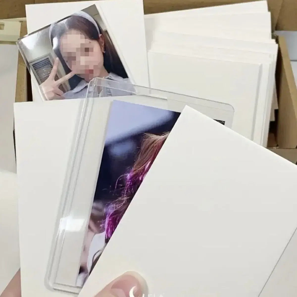 Photocards toploader Earth Packaging new jeans ive aespa nmixx Eilidh Fromis_9