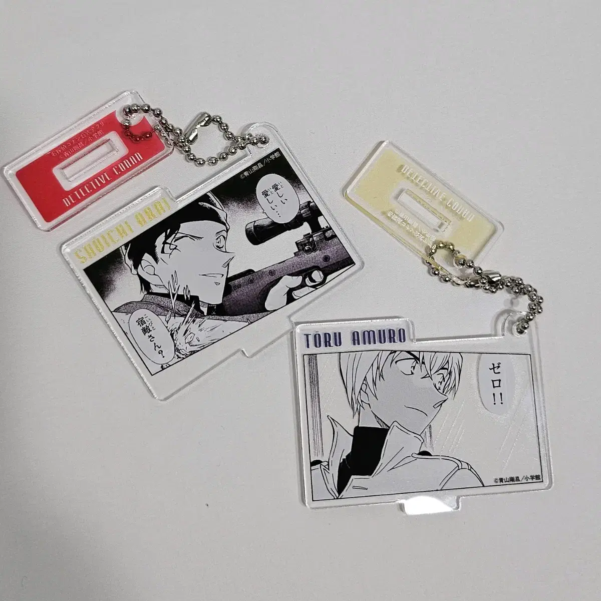 Detective Conan Random acrylic keyring Stand Conan Land Akai Amuro Lee Sang Yoon Ahn Ki-joon