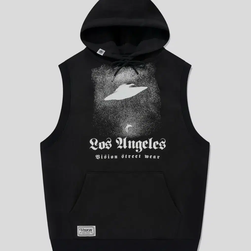 VSW UFO Sleeveless Hoodie Black