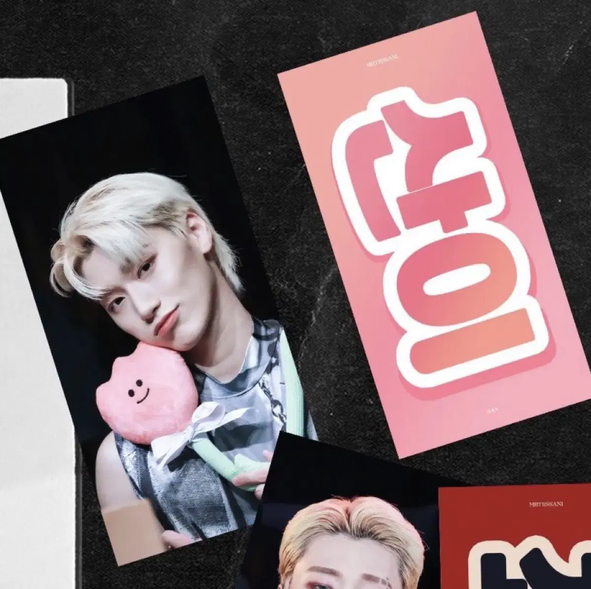 ateez choi san slogan wts