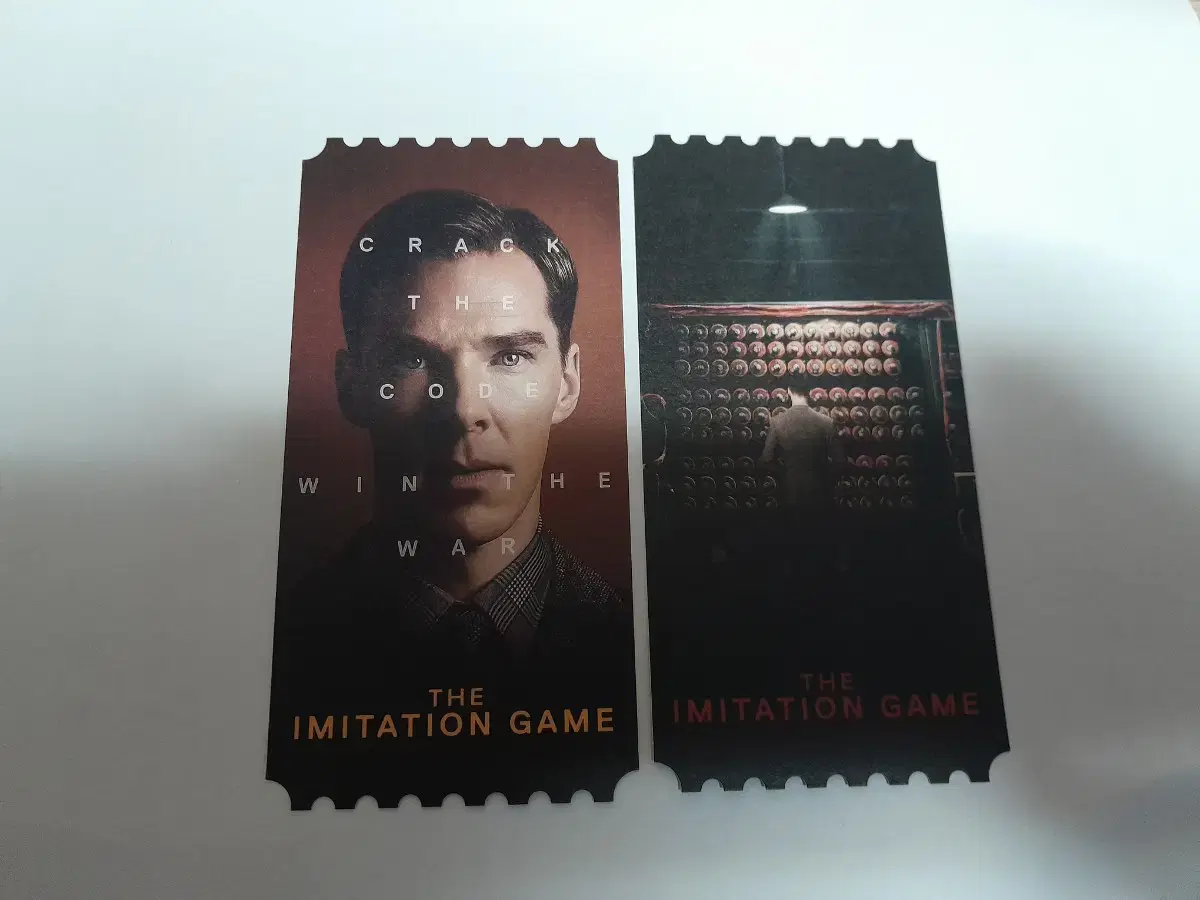 비공오티 imitation game 2종 비공식 오리지널티켓